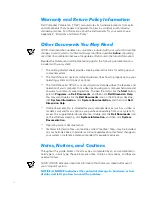 Preview for 8 page of Dell Dimension XPS 50 Reference Manual