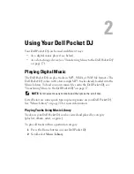 Preview for 14 page of Dell DJ Pocket DJ User Manual