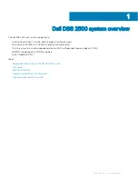 Предварительный просмотр 7 страницы Dell DSS 2500 Owner'S Manual