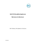 Preview for 1 page of Dell DVS Simplified Appliance Reference