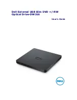 Preview for 1 page of Dell DW316 User Manual