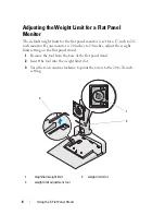 Preview for 8 page of Dell E-Flat Panel Stand User Manual