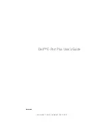 Dell E-Port Plus User Manual preview