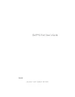 Preview for 1 page of Dell E-Port User Manual