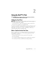 Preview for 9 page of Dell E-Port User Manual