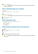 Предварительный просмотр 46 страницы Dell E02B005 Installation And Service Manual