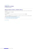 Предварительный просмотр 21 страницы Dell E1609WFP User Manual