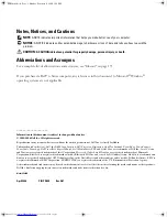 Предварительный просмотр 2 страницы Dell E1705 - Inspiron Laptop Owner'S Manual