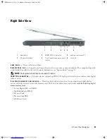 Предварительный просмотр 21 страницы Dell E1705 - Inspiron Laptop Owner'S Manual