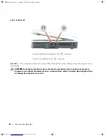 Предварительный просмотр 22 страницы Dell E1705 - Inspiron Laptop Owner'S Manual