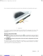 Предварительный просмотр 73 страницы Dell E1705 - Inspiron Laptop Owner'S Manual