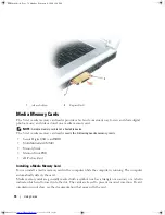 Предварительный просмотр 74 страницы Dell E1705 - Inspiron Laptop Owner'S Manual