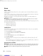 Предварительный просмотр 108 страницы Dell E1705 - Inspiron Laptop Owner'S Manual