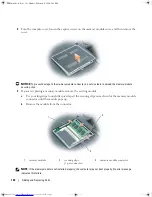 Предварительный просмотр 122 страницы Dell E1705 - Inspiron Laptop Owner'S Manual