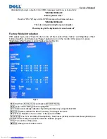 Preview for 26 page of Dell E1709W Service Manual