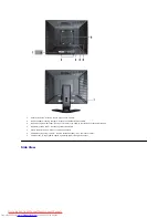 Preview for 3 page of Dell E177FP - 17" LCD Monitor User Manual