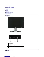 Preview for 2 page of Dell E178WFP - 17" LCD Monitor User Manual