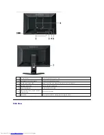 Preview for 3 page of Dell E178WFP - 17" LCD Monitor User Manual