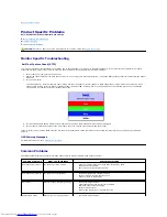 Preview for 34 page of Dell E178WFP - 17" LCD Monitor User Manual