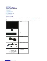 Предварительный просмотр 2 страницы Dell E1910H - 19" LCD Monitor User Manual