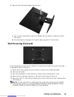 Preview for 25 page of Dell E1916H User Manual