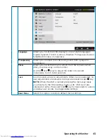 Preview for 43 page of Dell E1916H User Manual