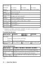 Preview for 10 page of Dell E1916HVf User Manual