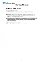 Preview for 4 page of Dell E1920H Service Manual