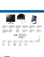 Предварительный просмотр 2 страницы Dell E196FP Setup Manual