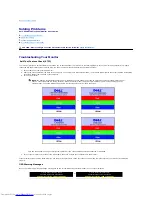 Предварительный просмотр 33 страницы Dell E228WFP User Manual