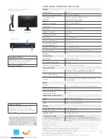 Предварительный просмотр 3 страницы Dell E2414H Specifications