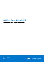 Preview for 1 page of Dell E45S003 Installation And Service Manual