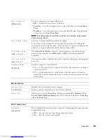 Preview for 119 page of Dell E521 - Dimension Motherboard UW457 0UW457 Owner'S Manual