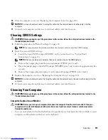 Preview for 123 page of Dell E521 - Dimension Motherboard UW457 0UW457 Owner'S Manual