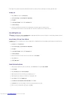 Preview for 10 page of Dell E521 - Dimension Motherboard UW457 0UW457 Service Manual