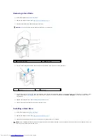 Preview for 28 page of Dell E521 - Dimension Motherboard UW457 0UW457 Service Manual