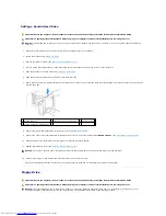 Preview for 30 page of Dell E521 - Dimension Motherboard UW457 0UW457 Service Manual