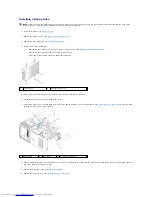 Preview for 32 page of Dell E521 - Dimension Motherboard UW457 0UW457 Service Manual