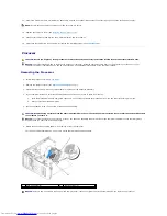 Preview for 40 page of Dell E521 - Dimension Motherboard UW457 0UW457 Service Manual