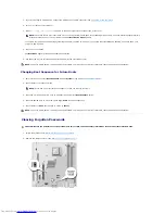 Preview for 57 page of Dell E521 - Dimension Motherboard UW457 0UW457 Service Manual