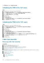 Предварительный просмотр 122 страницы Dell E56S Series Installation And Service Manual