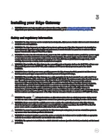 Preview for 10 page of Dell Edge 3000 Series Installation And Operation Manual