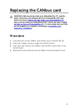 Preview for 79 page of Dell Embedded Box PC 5000 Service Manual