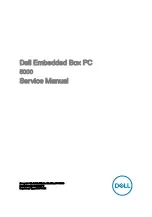 Dell Embedded Box PC5000 Service Manual preview