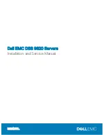 Предварительный просмотр 1 страницы Dell EMC DSS 9620 Installation And Service Manual