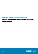 Предварительный просмотр 1 страницы Dell EMC N2200-ON Series Installation Manual