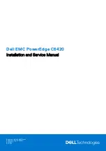 Dell EMC PowerEdge C6420 Installation And Service Manual preview