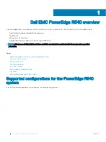 Предварительный просмотр 8 страницы Dell EMC PowerEdge R540 Installation And Service Manual