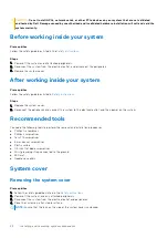 Preview for 22 page of Dell EMC PowerEdge T150 Installation And Service Manual