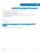 Предварительный просмотр 8 страницы Dell EMC PowerEdge T440 Installation And Service Manual